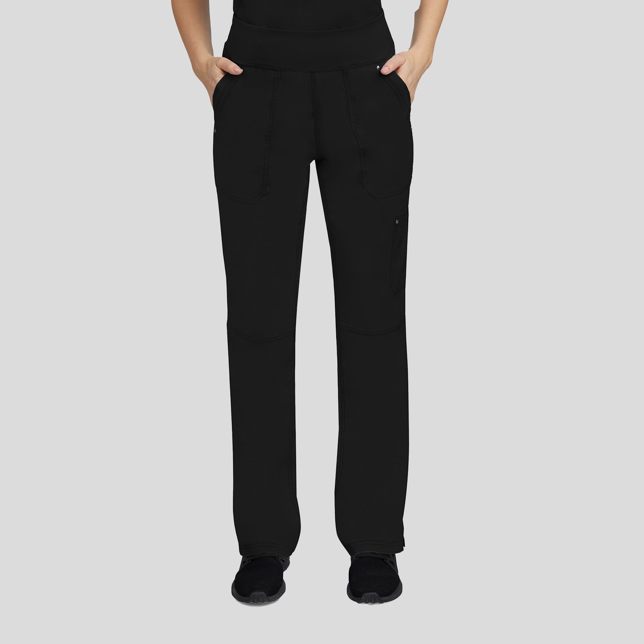 Tori Yoga Scrub Pant | Black