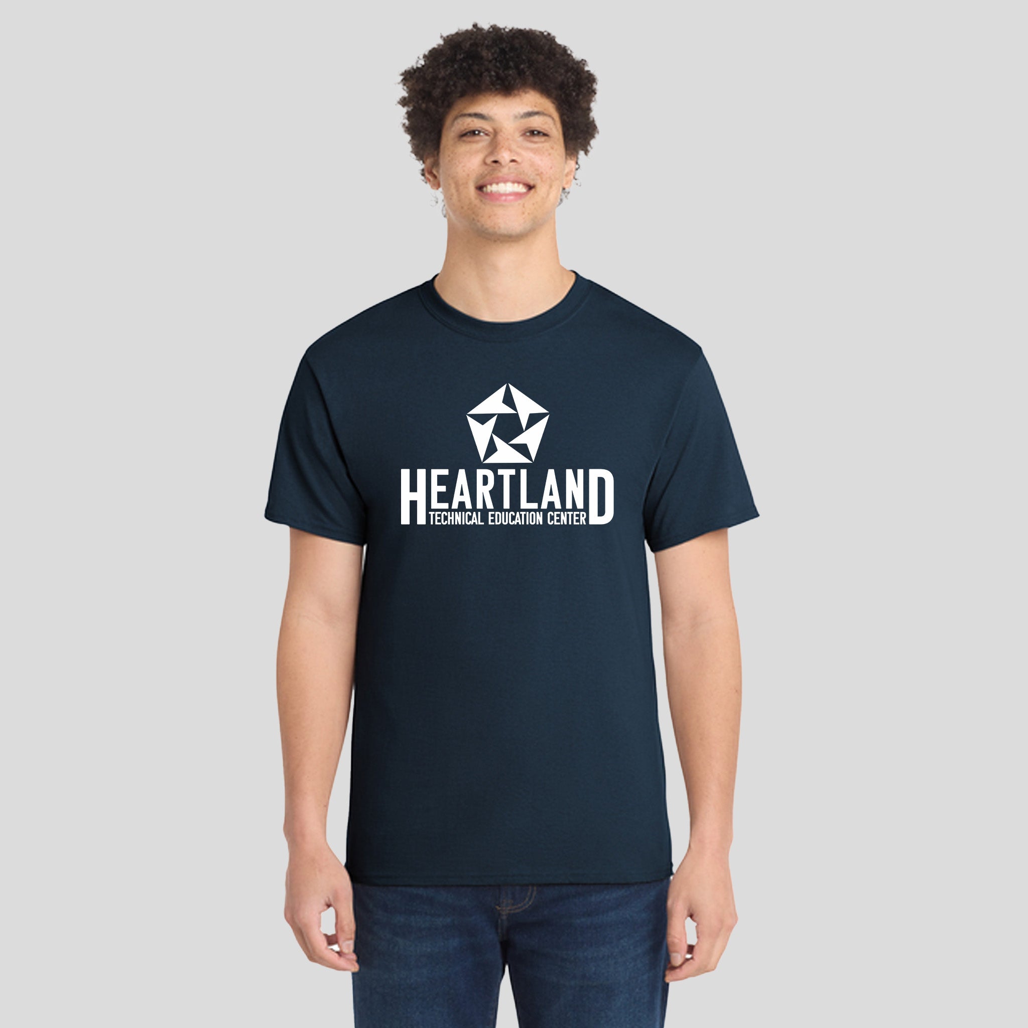 Faculty Heartland Core Cotton Tee | Navy