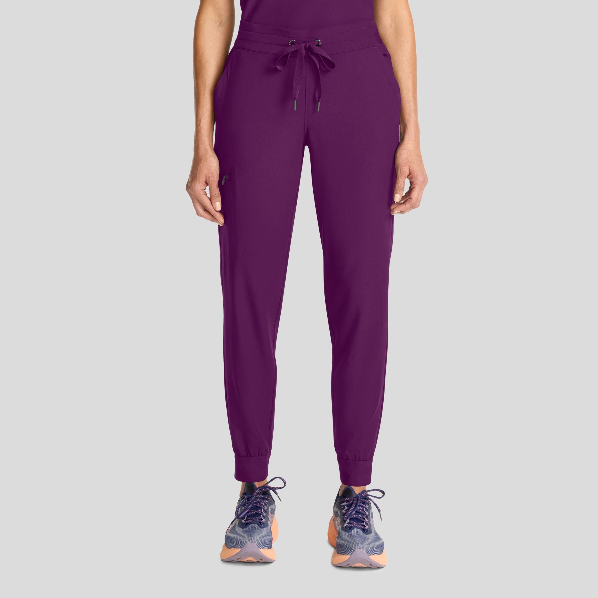 Women's Bekah Mid Rise Jogger | Wine