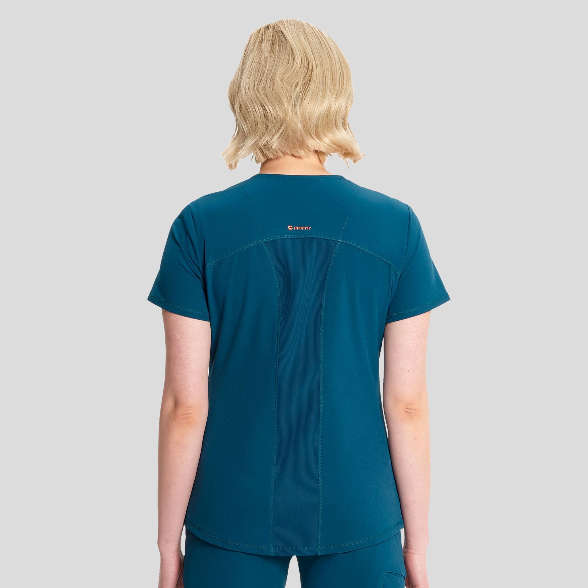 V-Neck Top | Caribbean