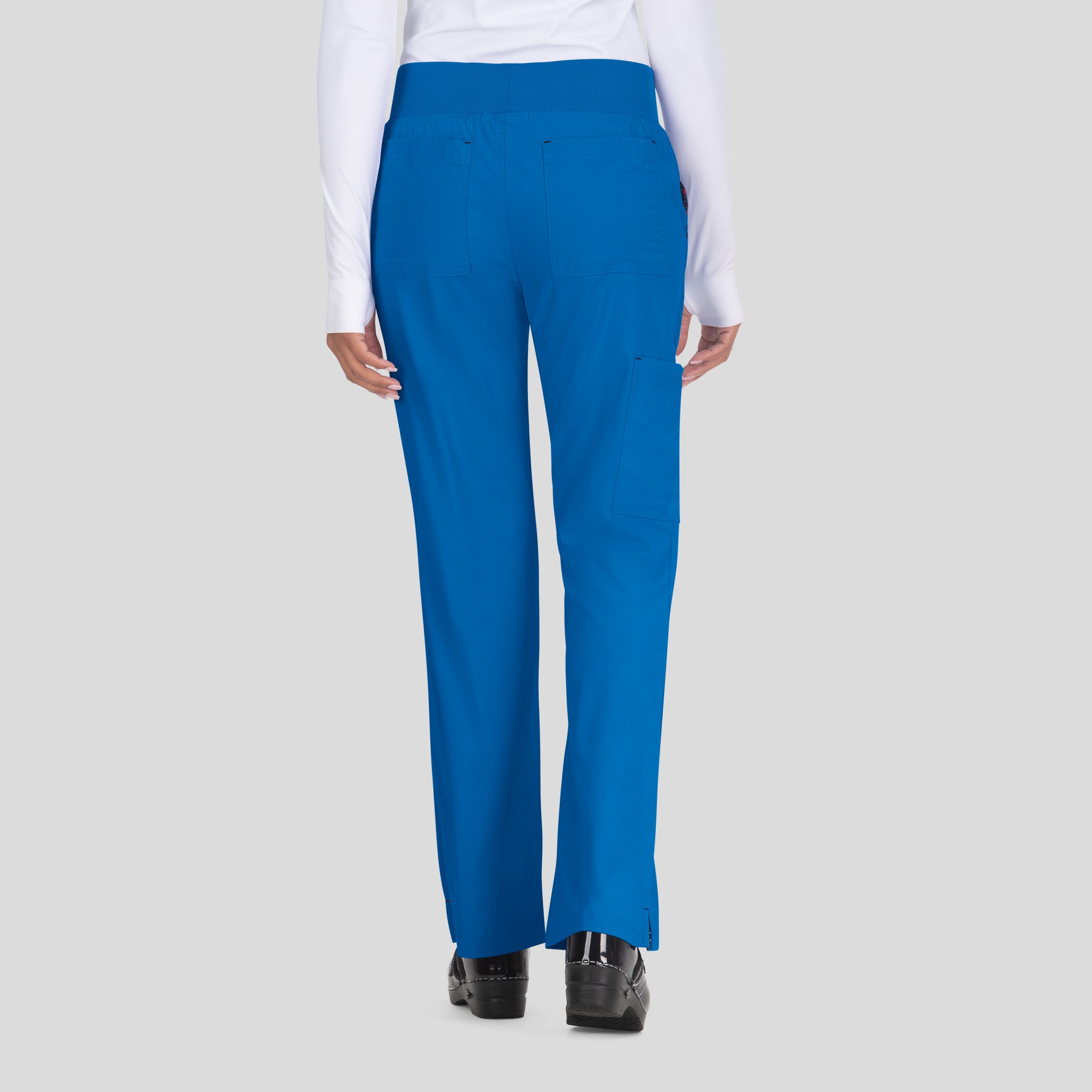 Laurie Women's 6-Pocket Yoga-Style Scrub Pants | Royal