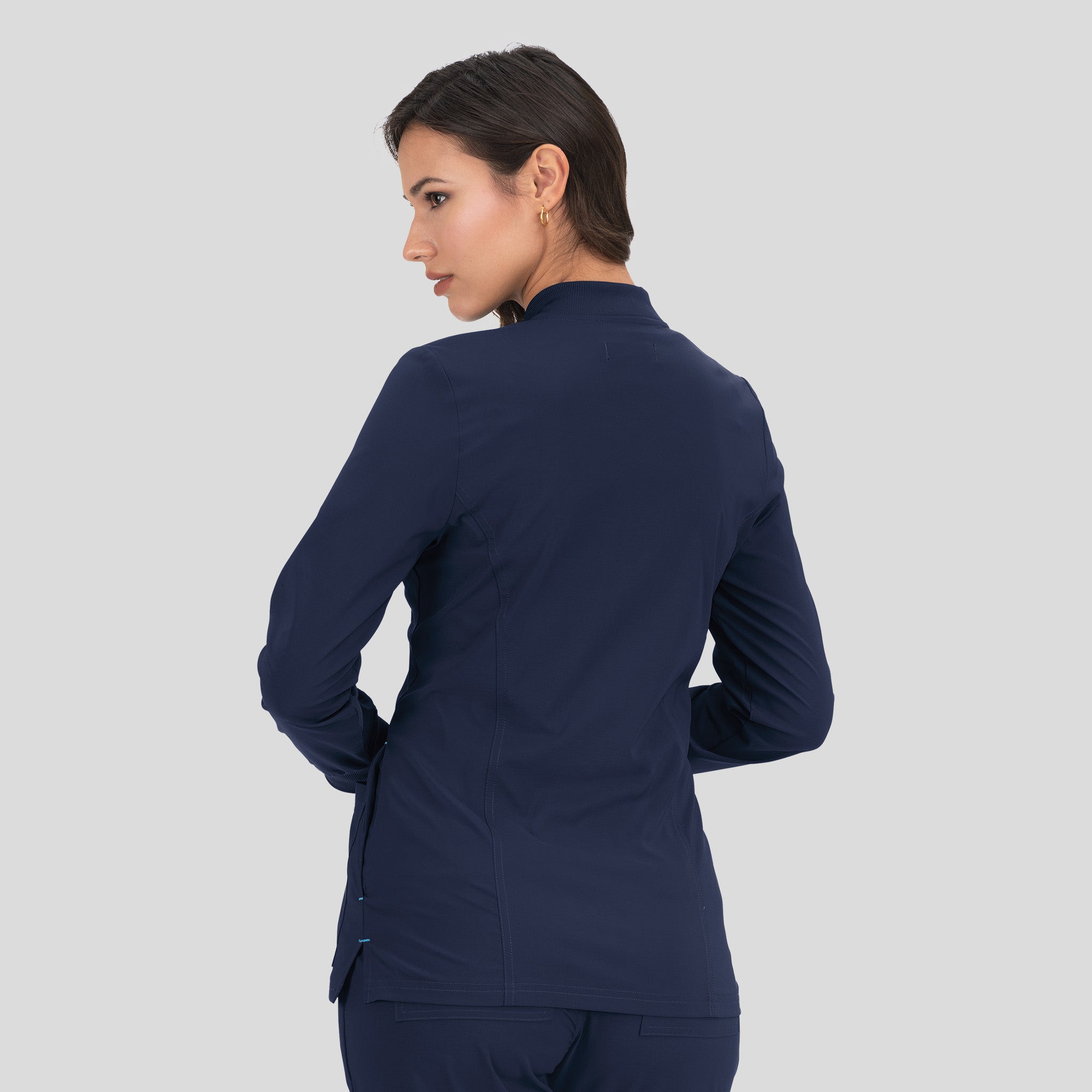 Andrea Women's 4-Pocket Stretch Jacket | Navy