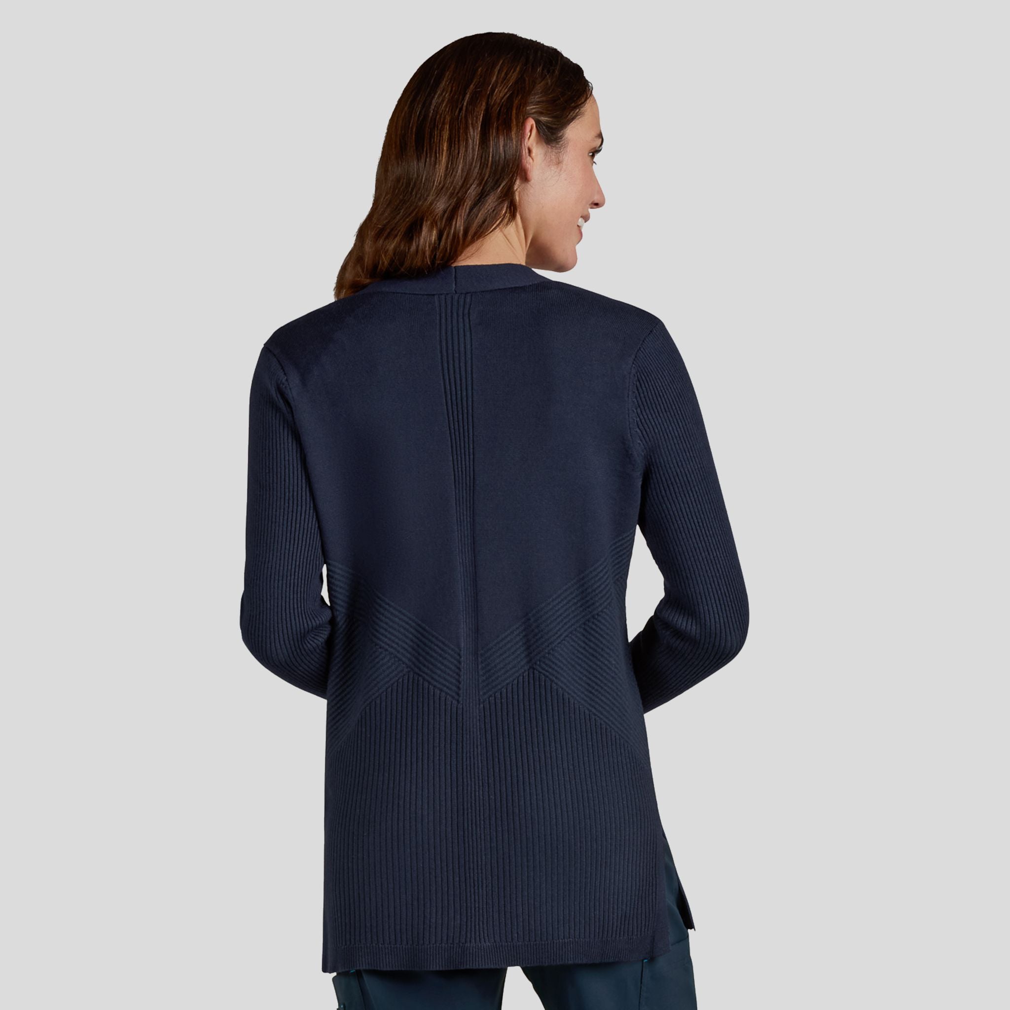 Kori Women's 2-Pocket Sweater Wrap | Navy