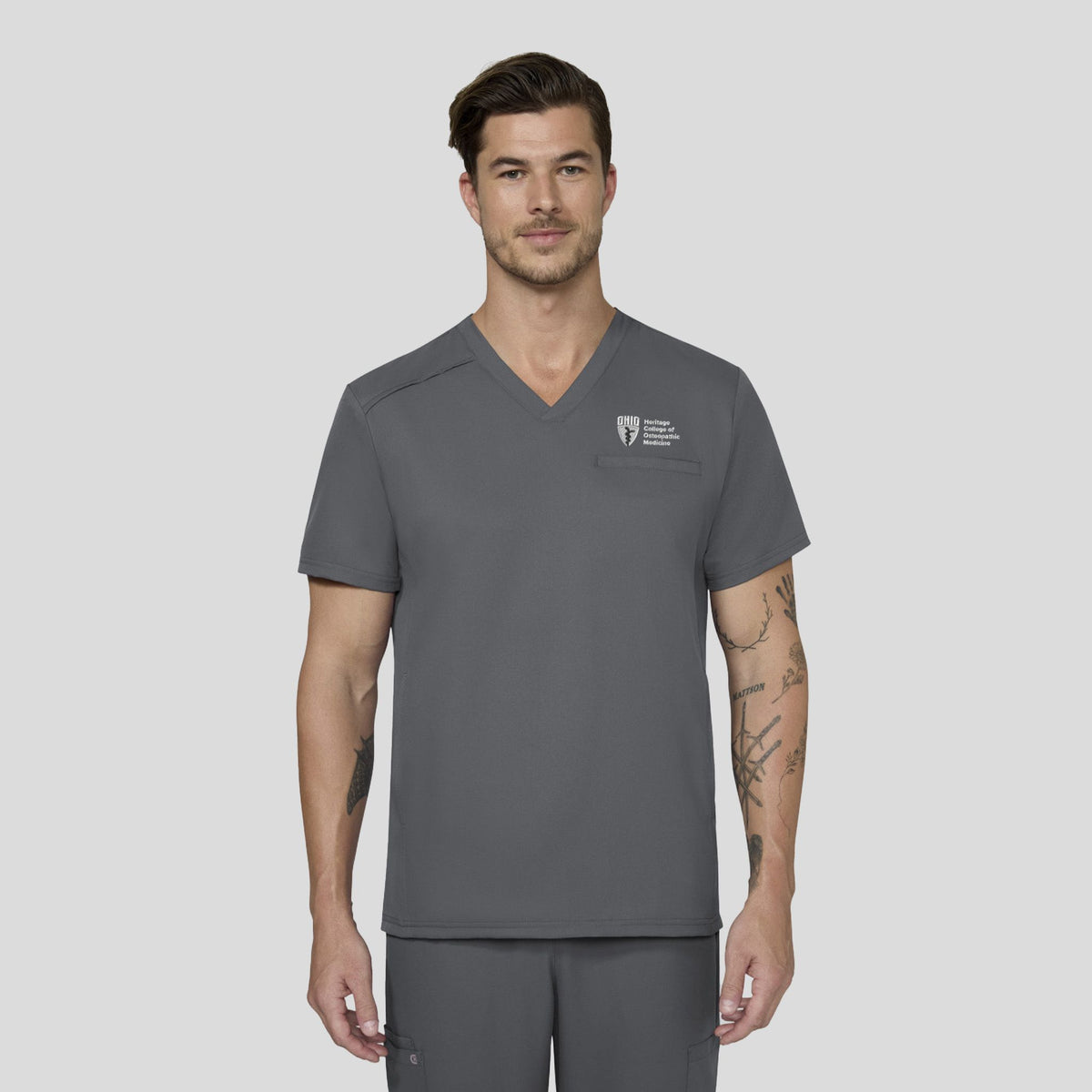 Ohio University Men's Stasis Top | Pewter