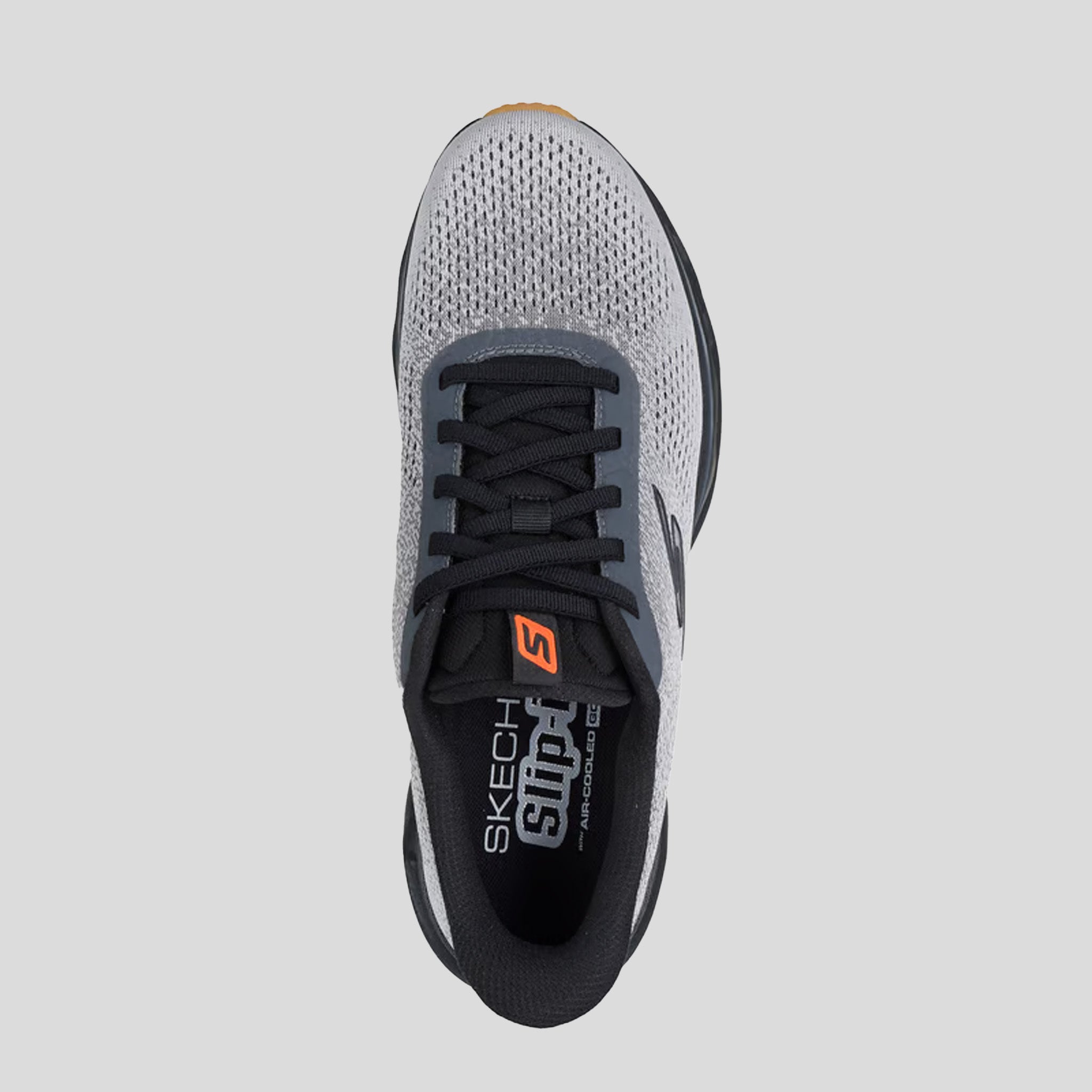 Men's Skechers Slip-ins: GO WALK Glide-Step 2.0 - Maser | Grey/Black