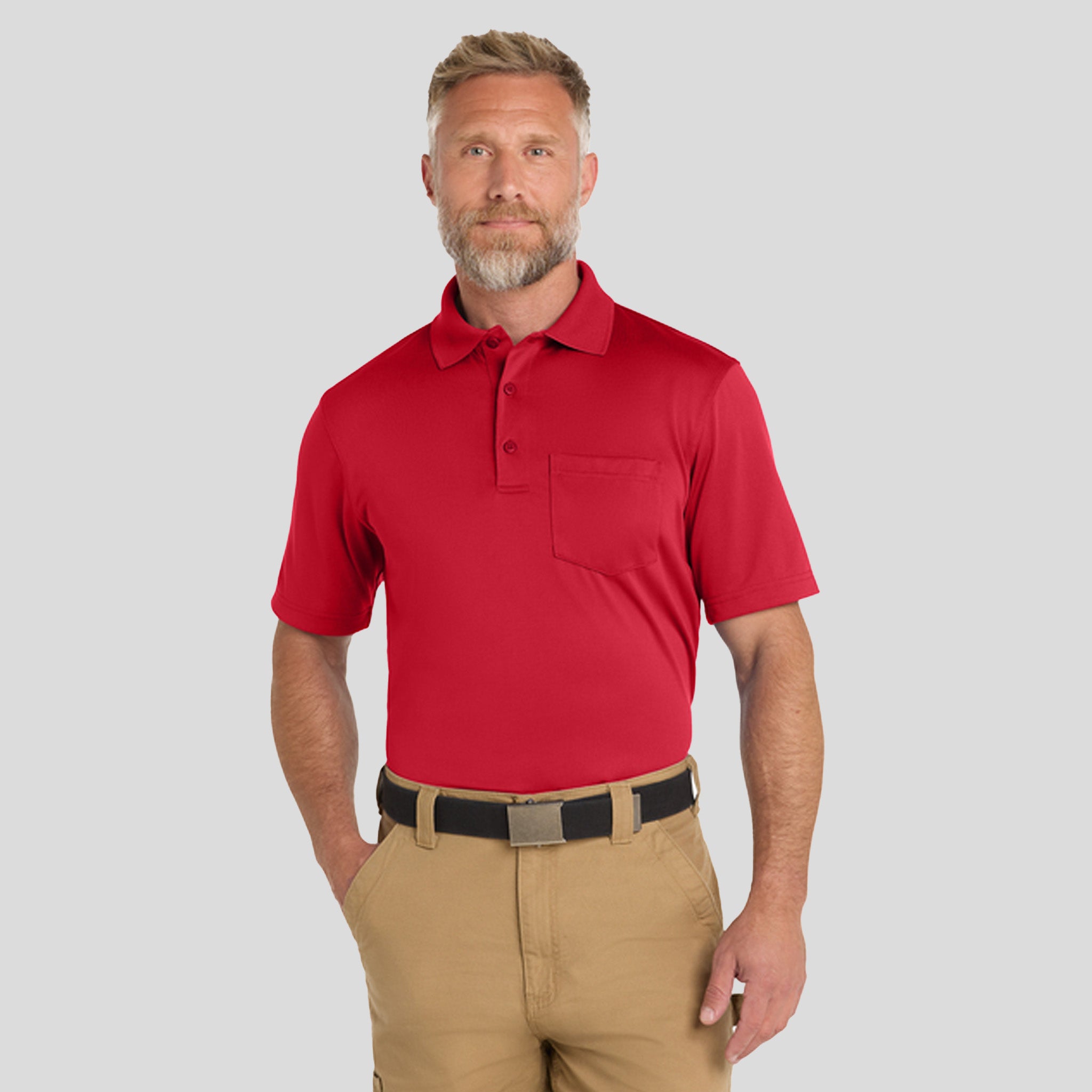 Select Snag-Proof Pocket Polo | Red