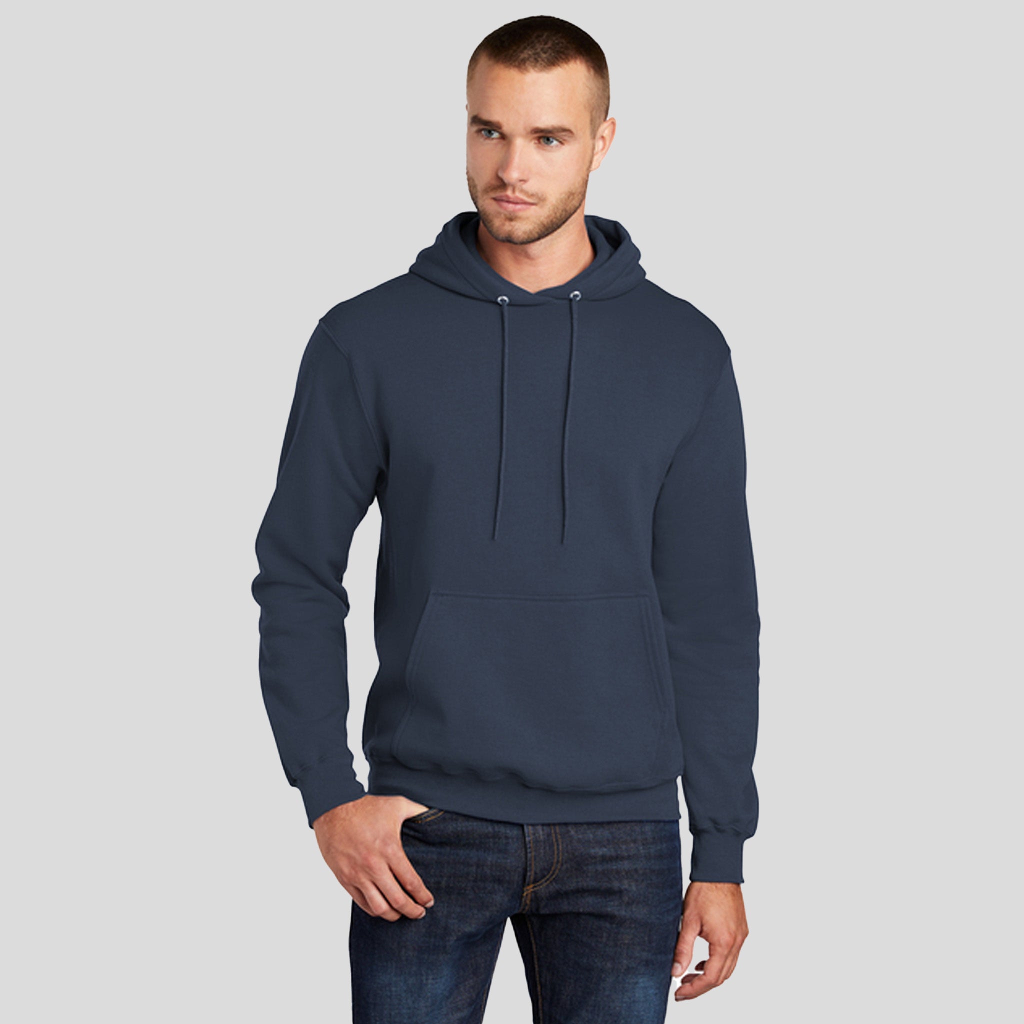 Tall Core Fleece Pullover Hooded Sweatshirt | Navy
