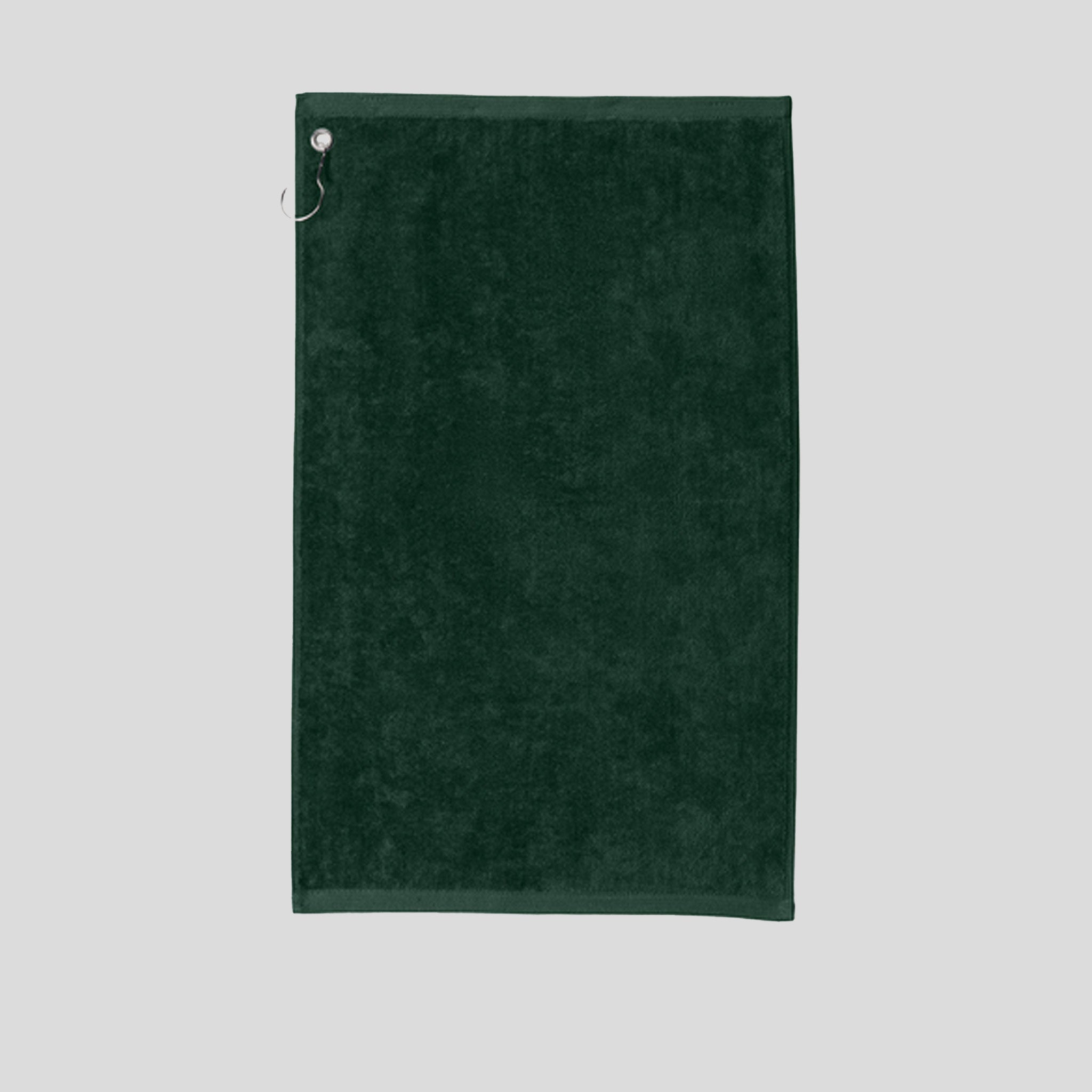 Grommeted Golf Towel | Hunter