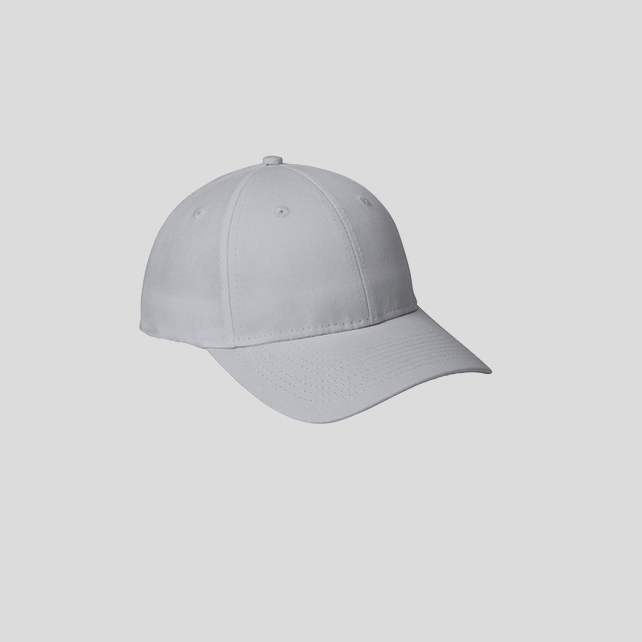 Six-Panel Twill Cap | Silver