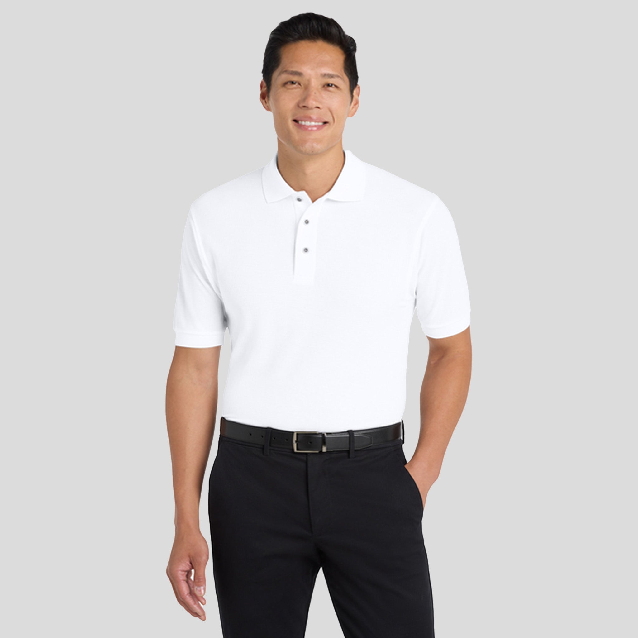 Silk Touch™ Polo | White