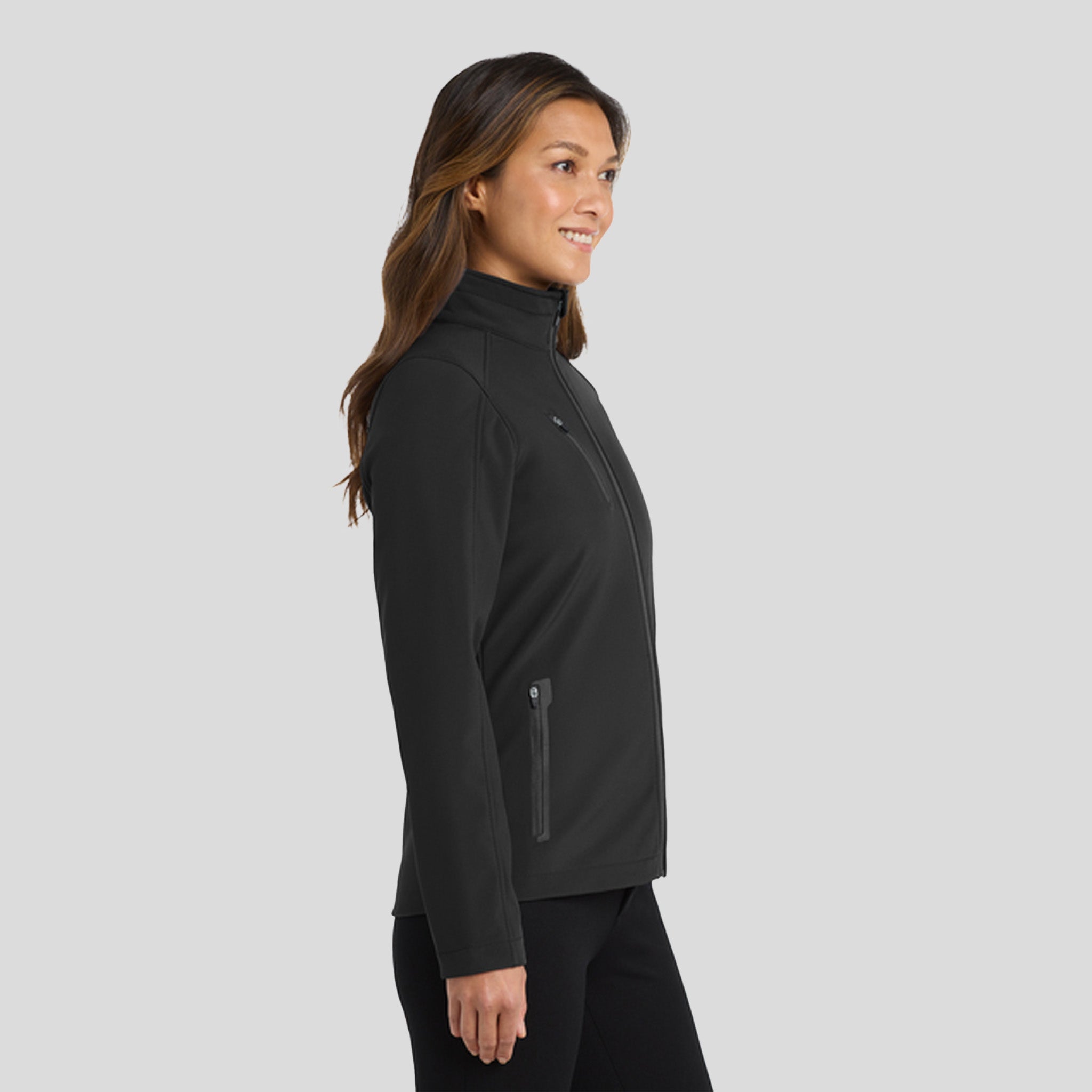 Women's Welded Soft Shell Jacket | Black