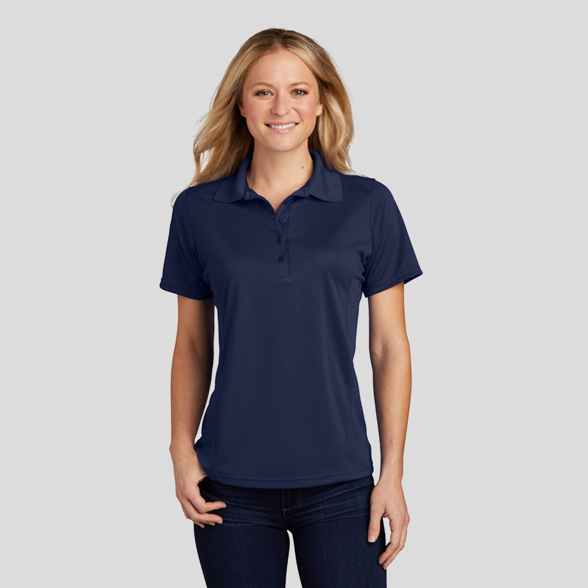Women's Dry Zone® Raglan Accent Polo | True Navy