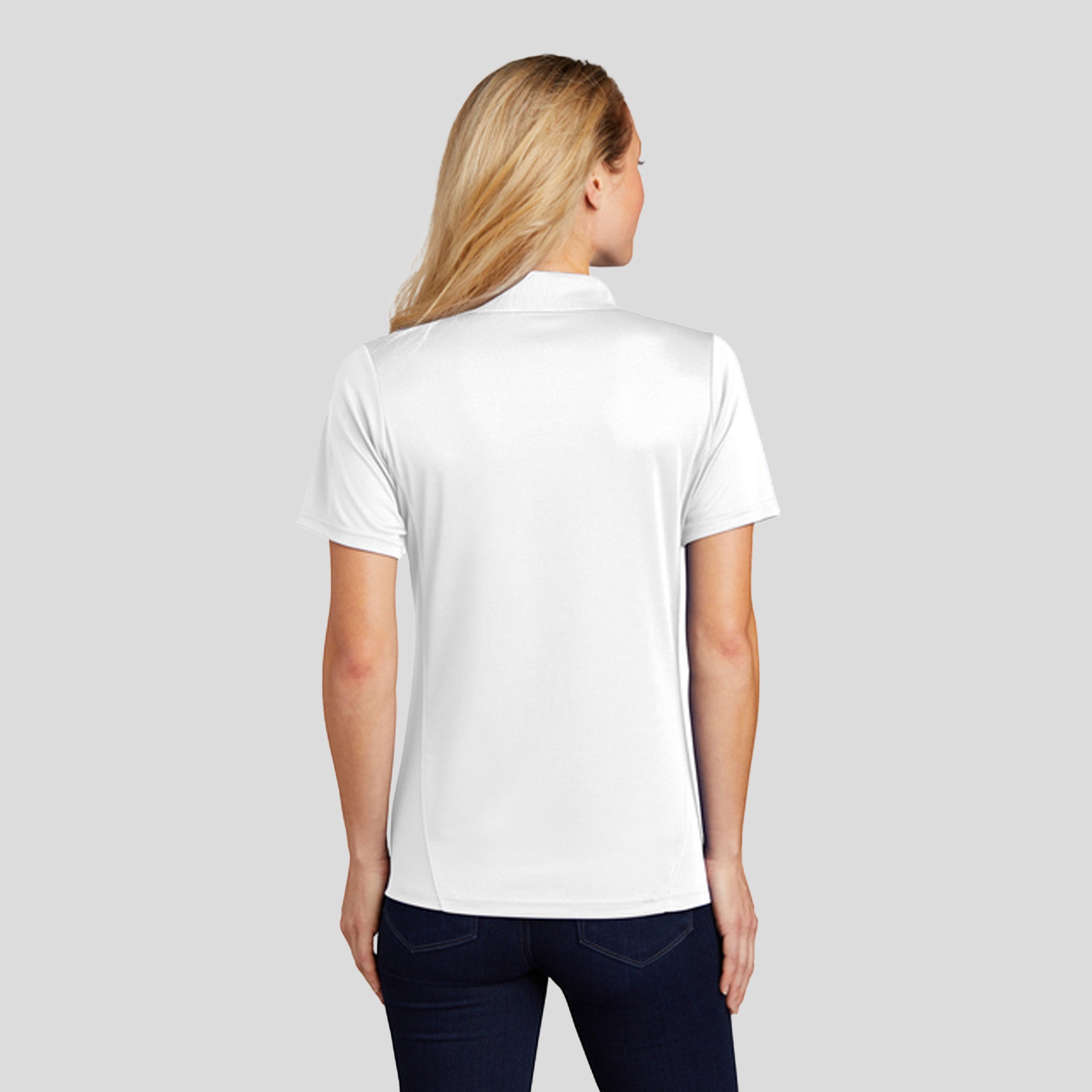 Women's Dry Zone® Raglan Accent Polo | White
