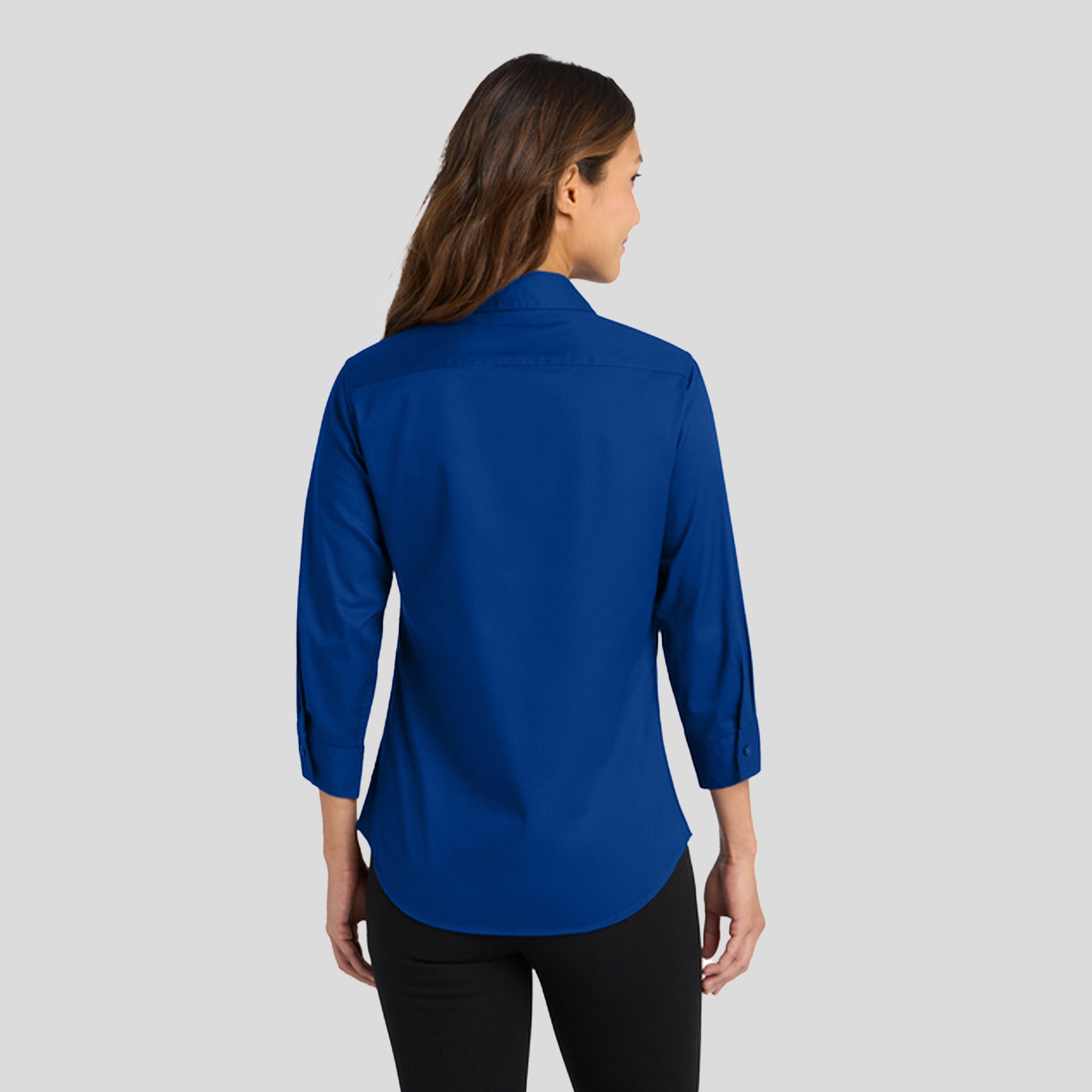 Women's 3/4-Sleeve Easy Care Shirt | Royal