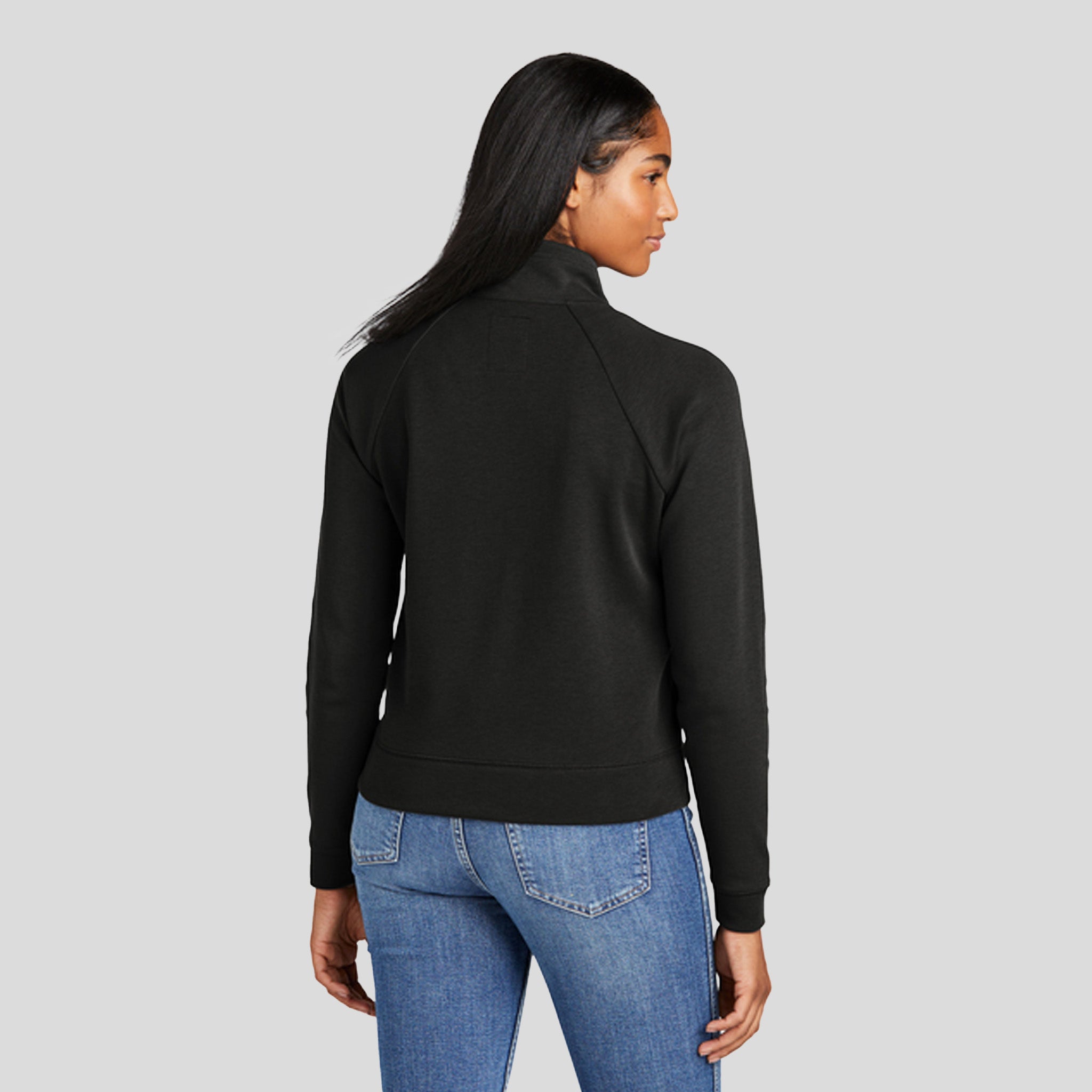Women's STS 1/2-Zip | Black