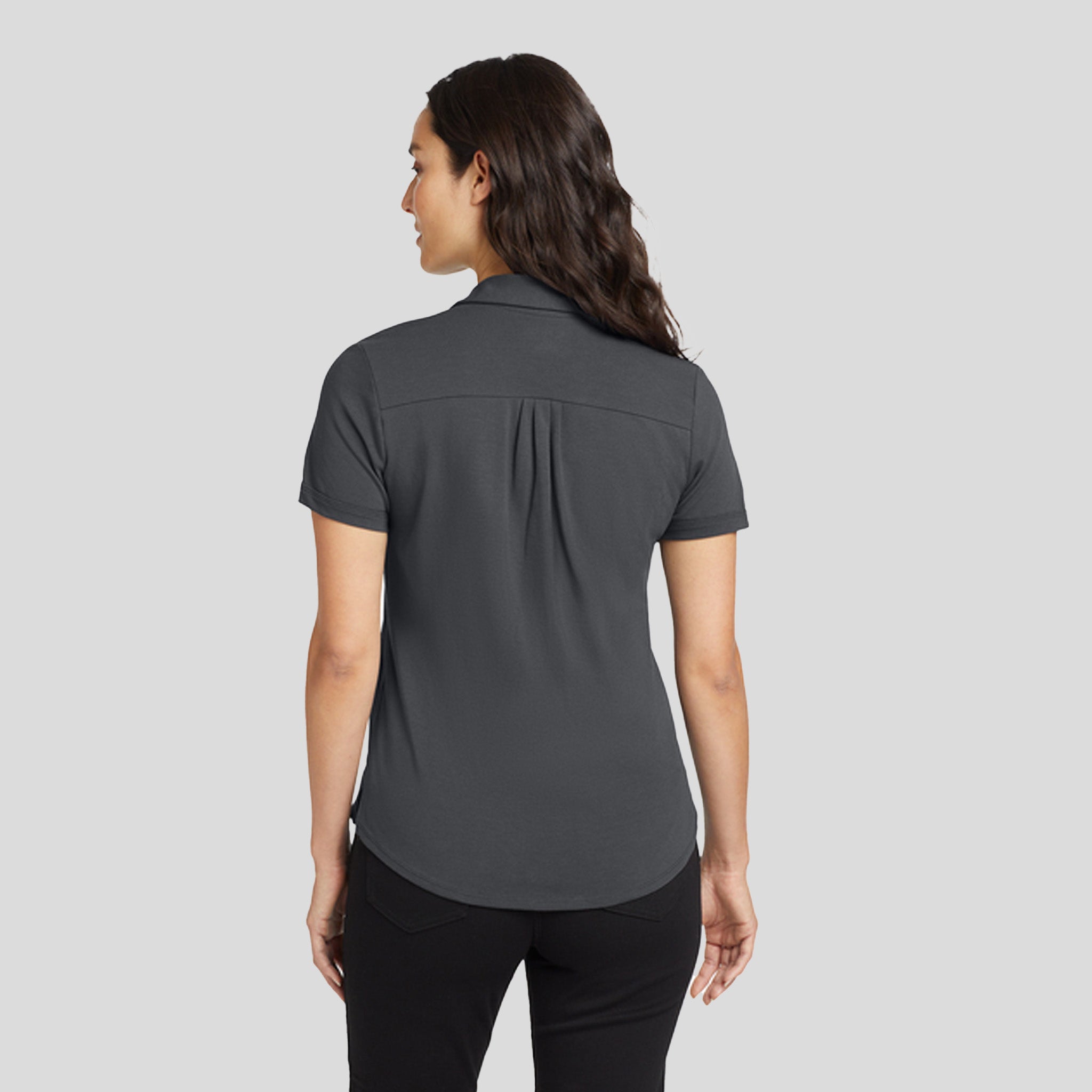 Women's Limit Polo | Diesel Grey