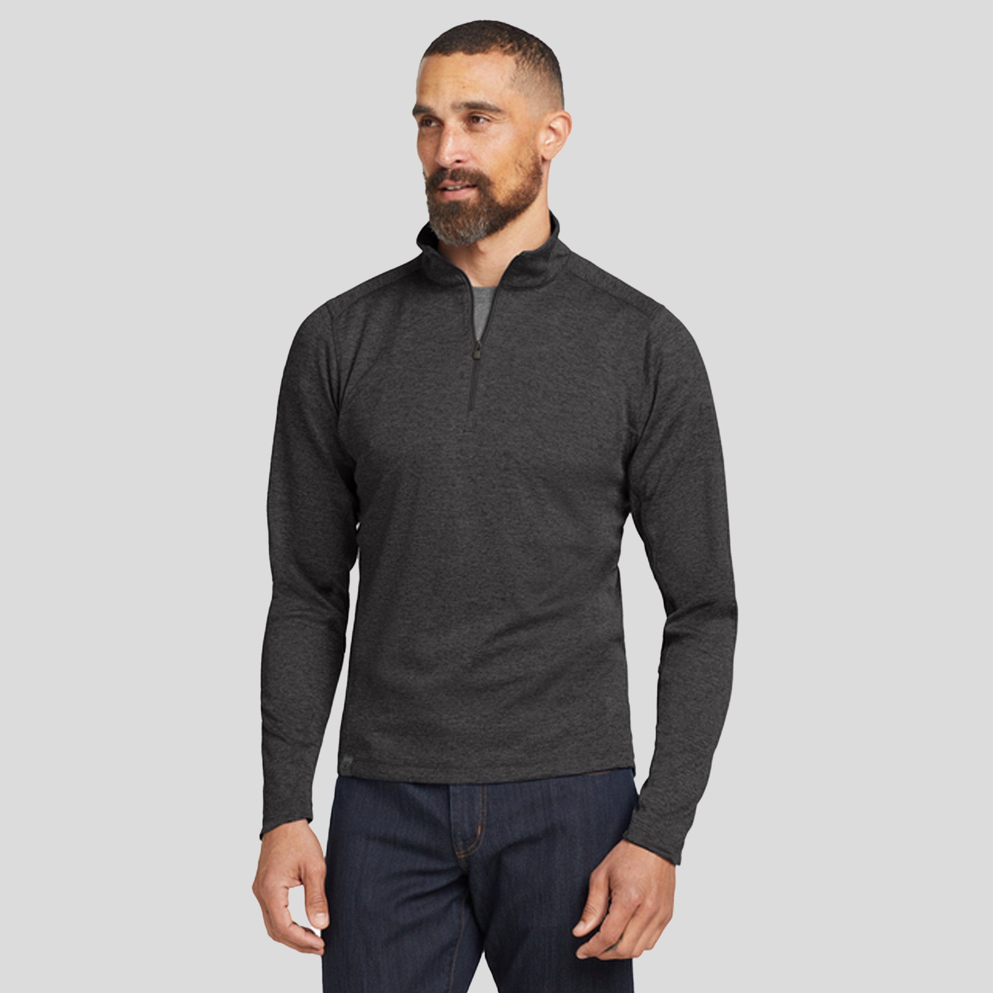 Pixel 1/4-Zip | Blactop