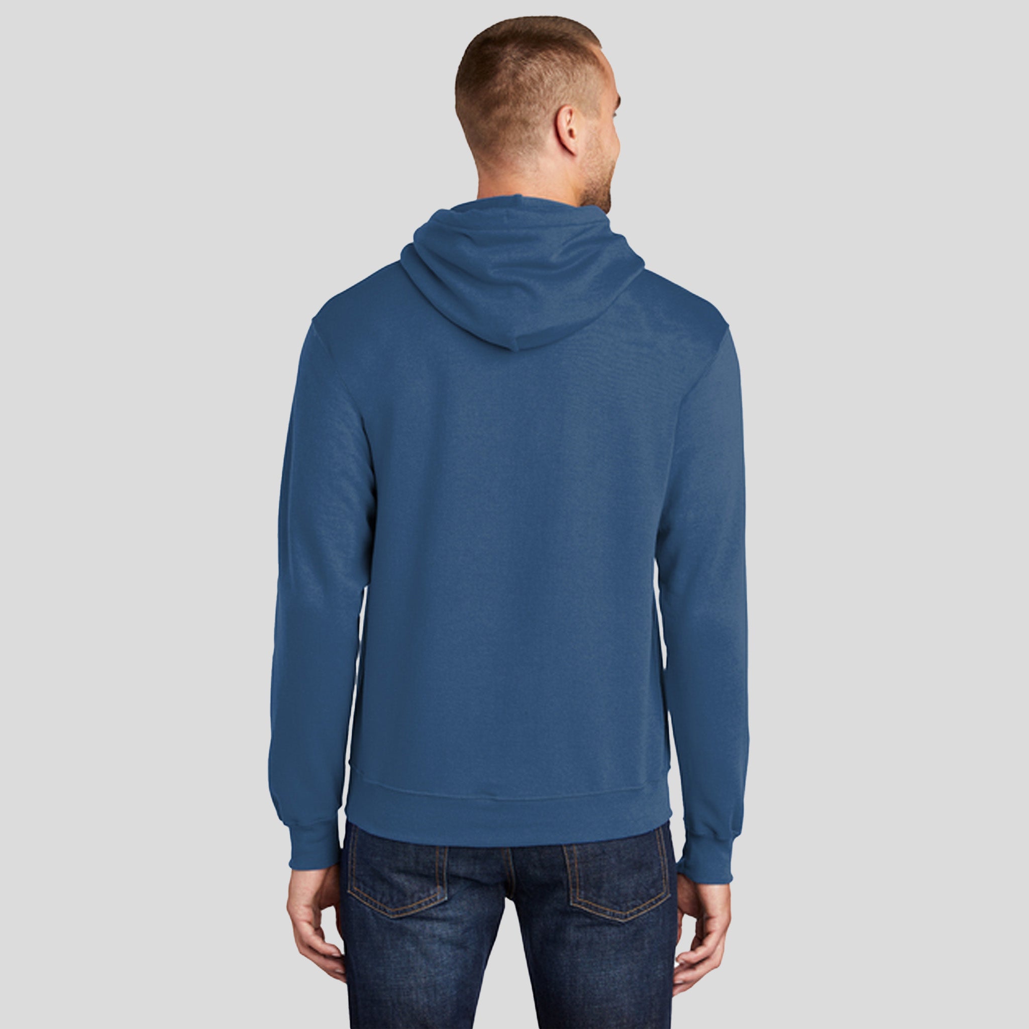 Core Fleece Pullover Hooded Sweatshirt | Neptune Blue