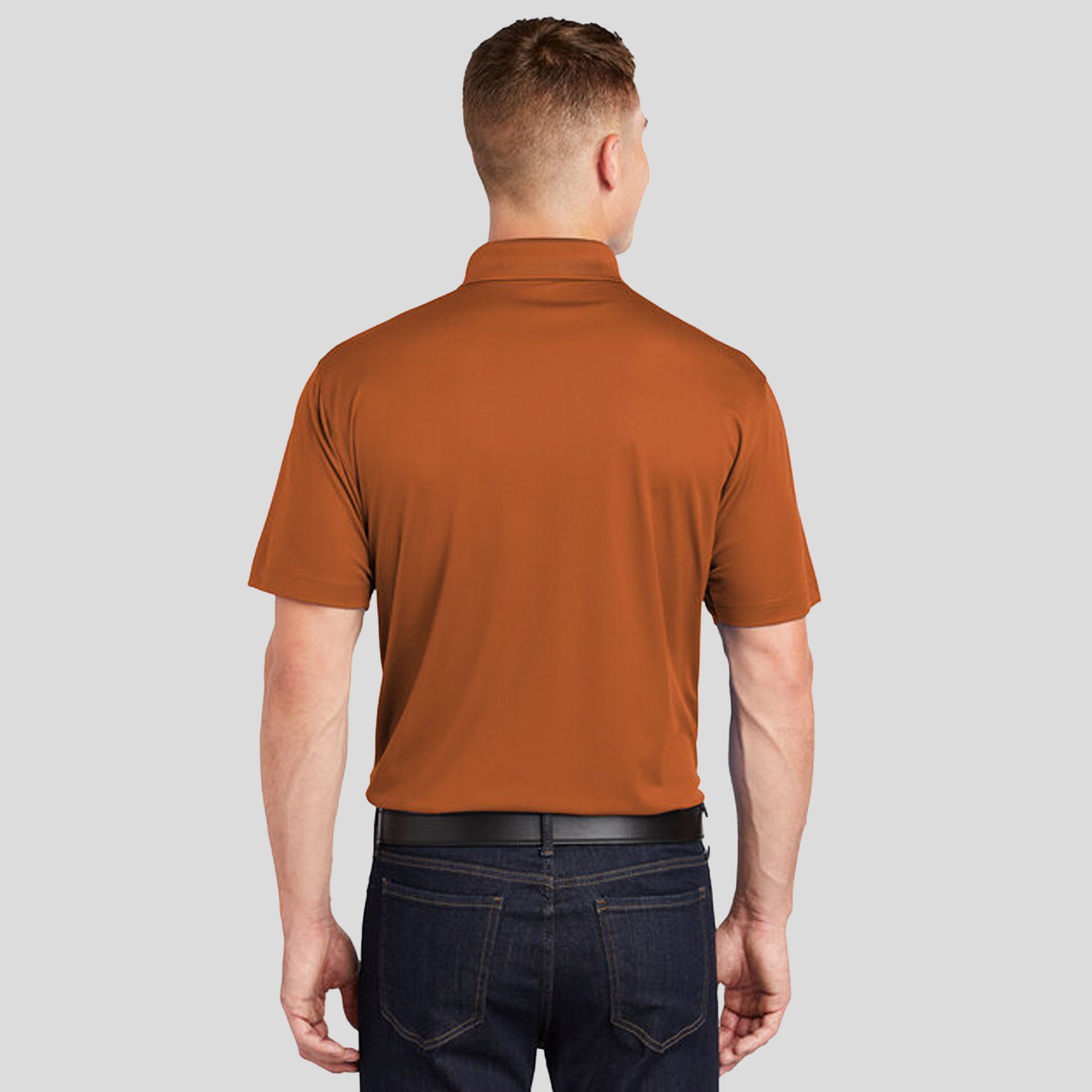 Micropique Sport-Wick® Polo | Texas Orange