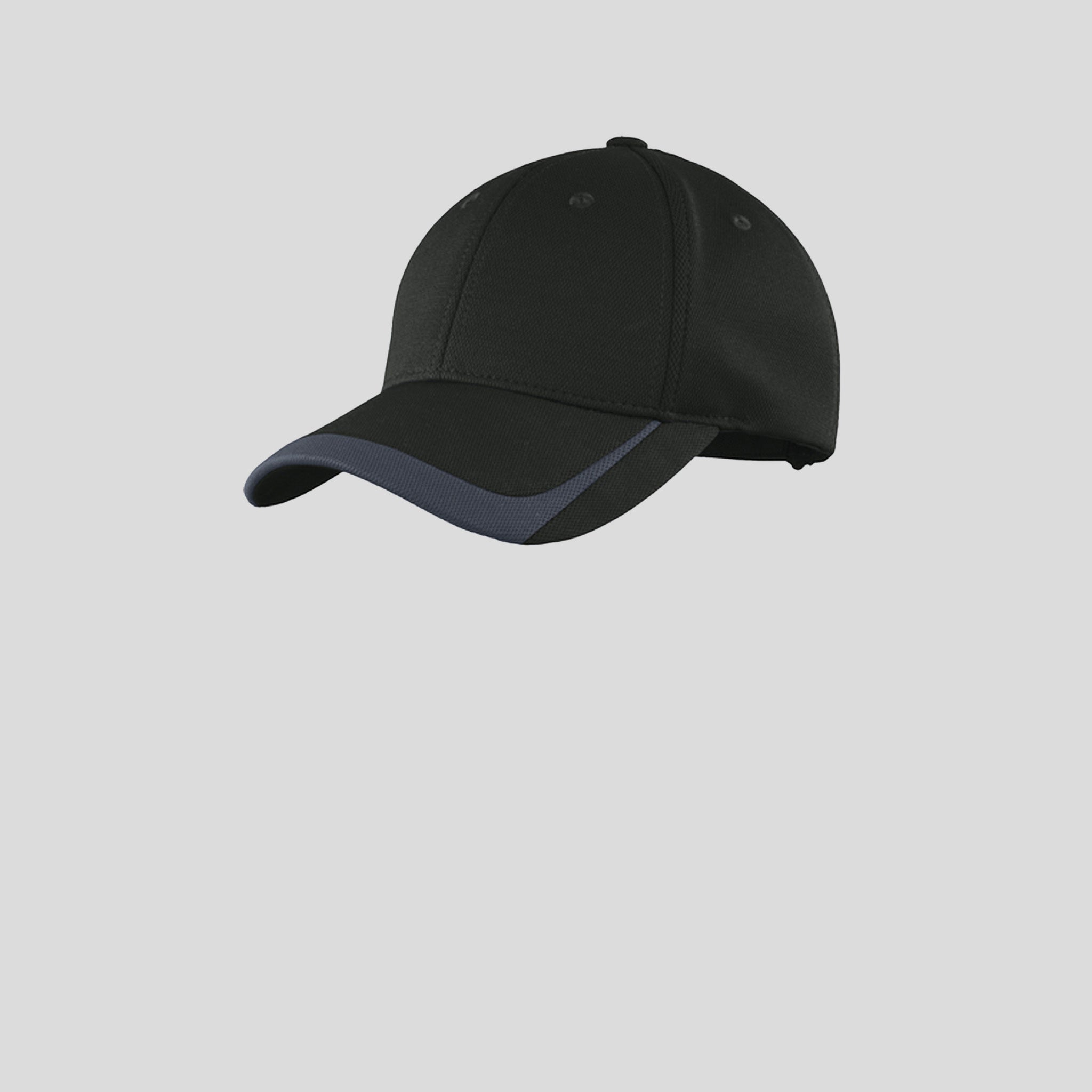 Pique Colorblock Cap | Black/Graphite