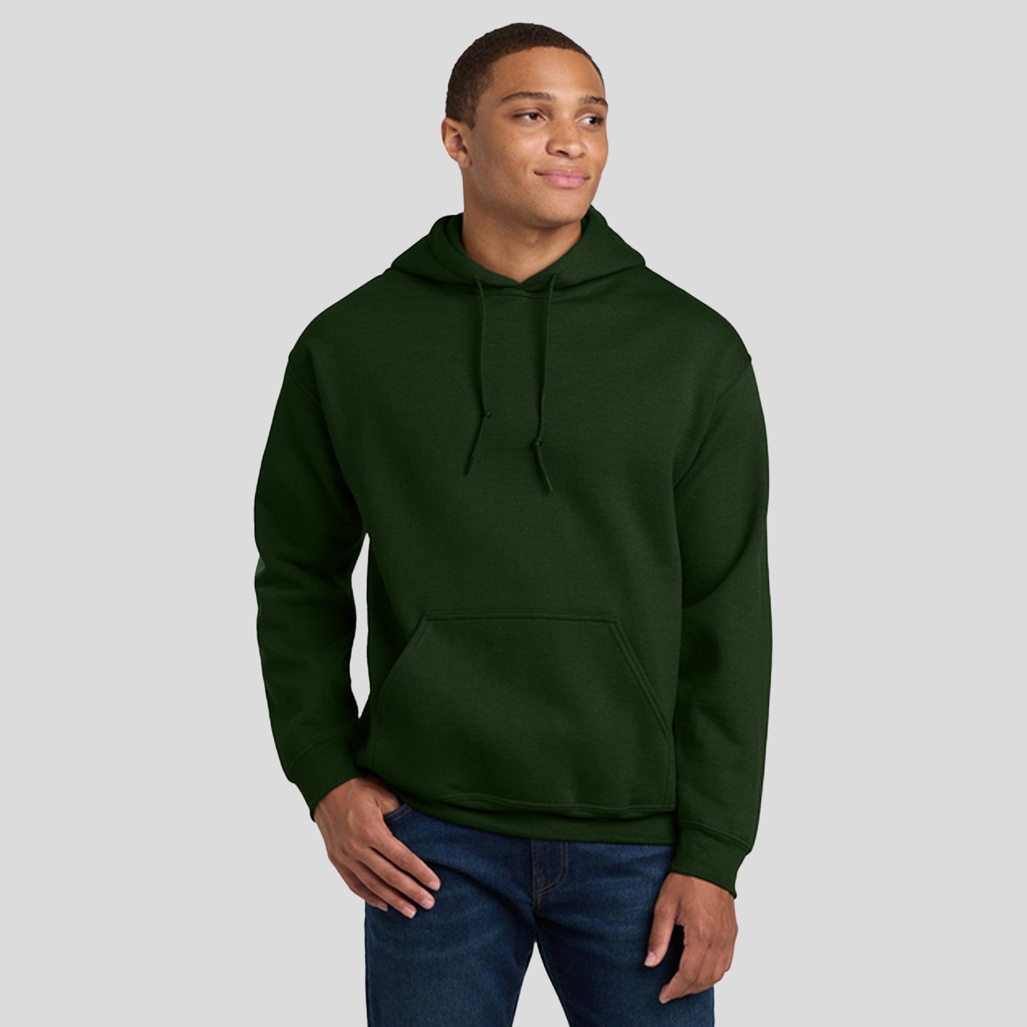 Heavy Blend™ Hooded Sweatshirt | Forest Green