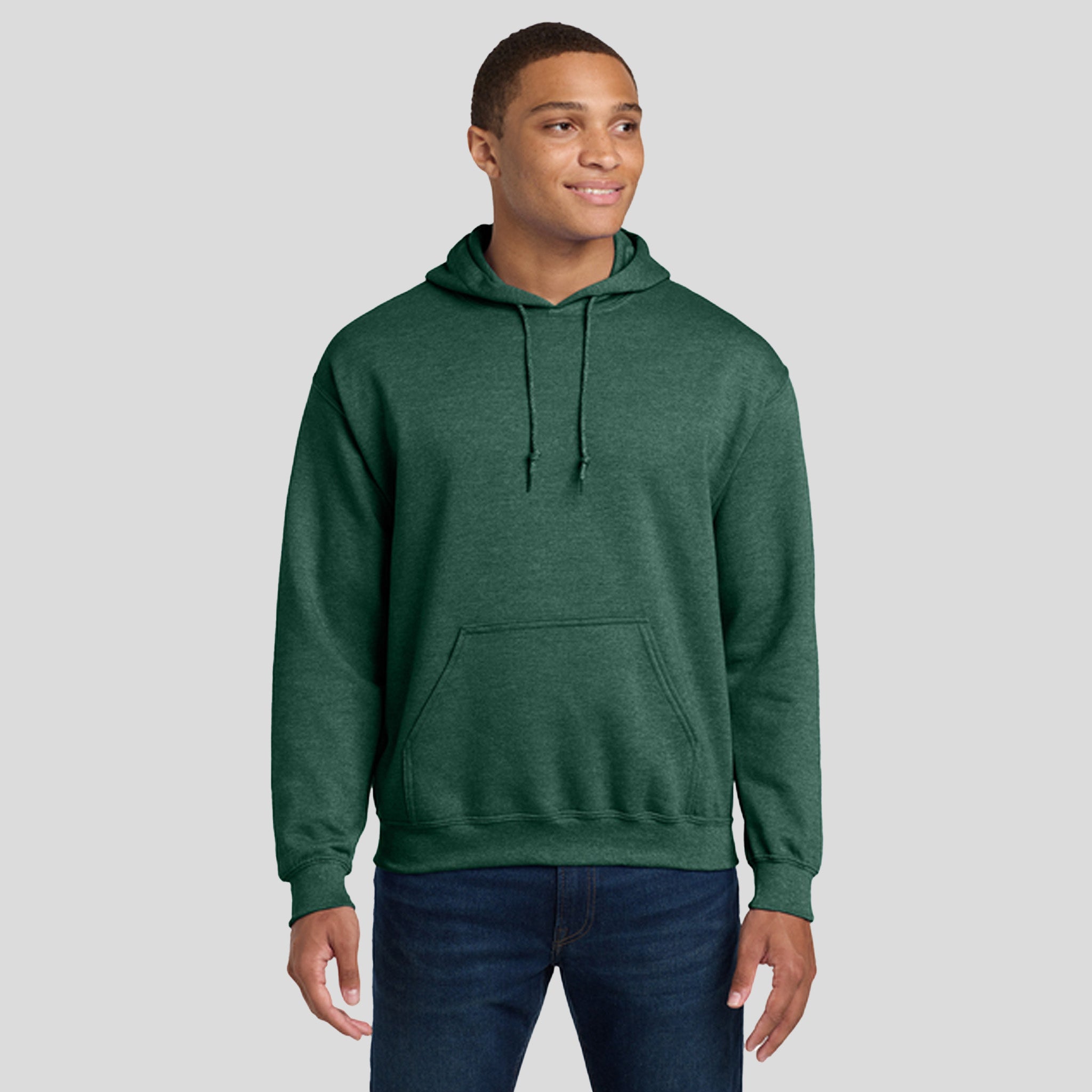 Heavy Blend™ Hooded Sweatshirt | Heather Dark Green