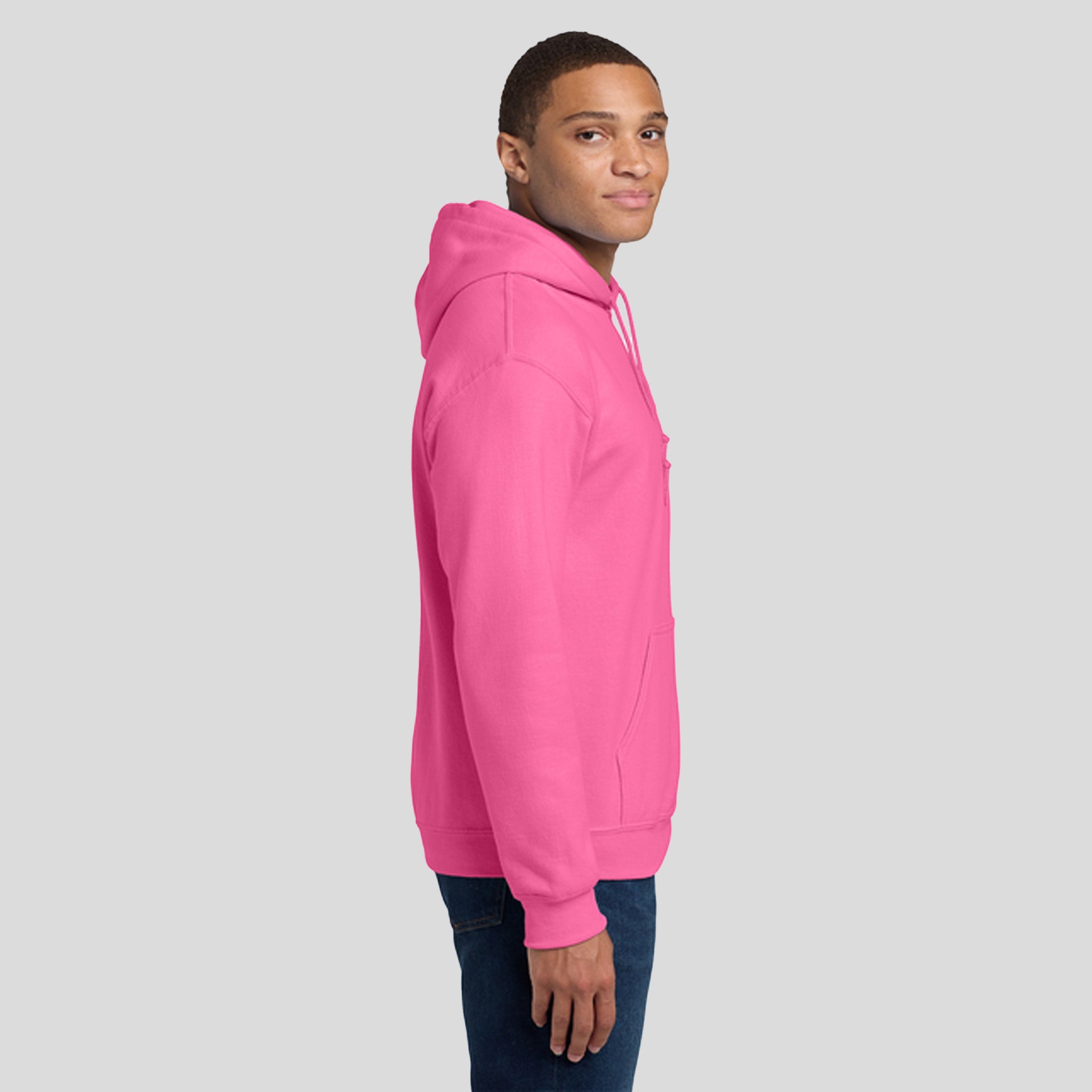 Heavy Blend™ Hooded Sweatshirt | Safety Pink