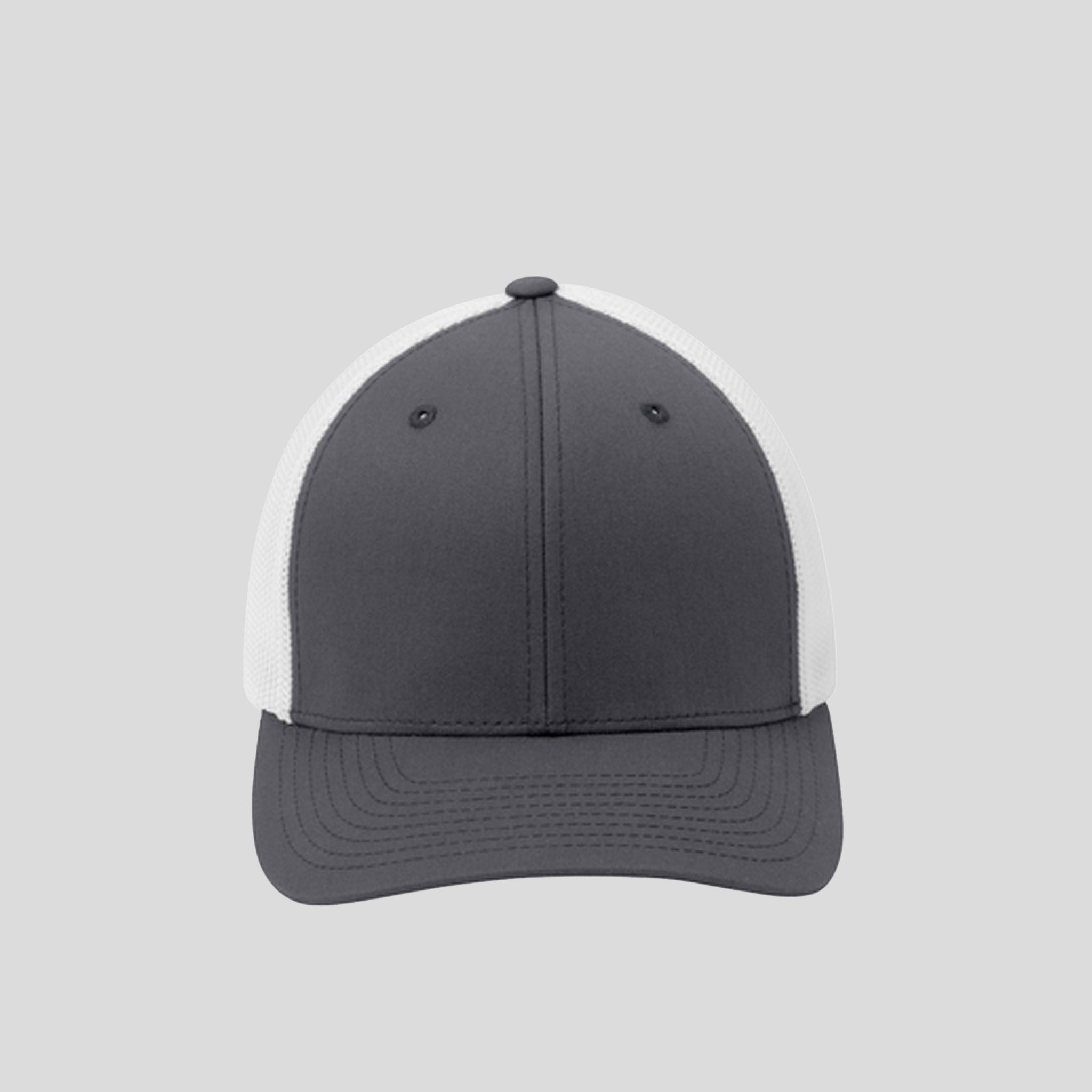 Flexfit® Mesh Back Cap | Graphite/White