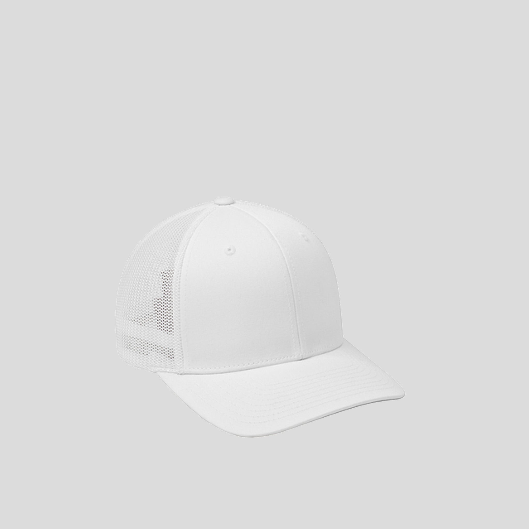 Flexfit® Mesh Back Cap | White/White